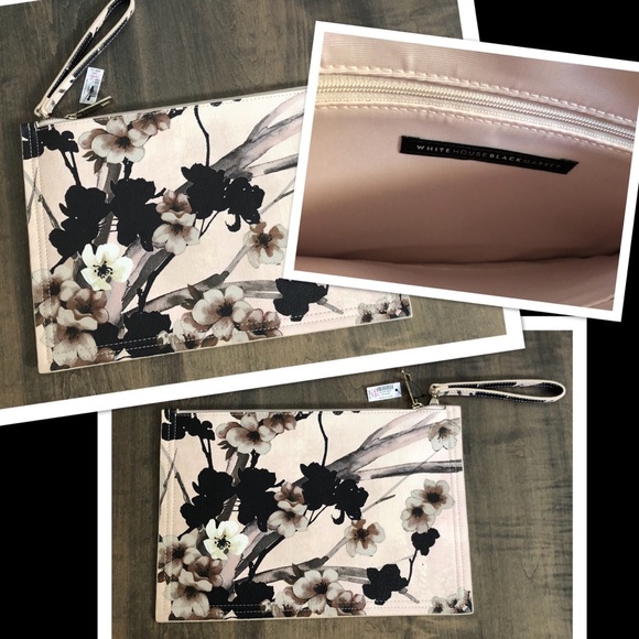 White House Black Market NWT Handbag Dusty Rose